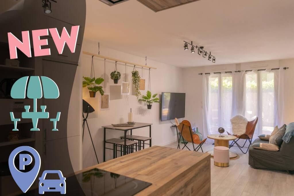 Apartment Superbe Plein Centre Avec Parking & Jardin *